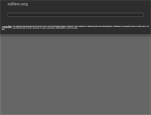 Tablet Screenshot of edline.org